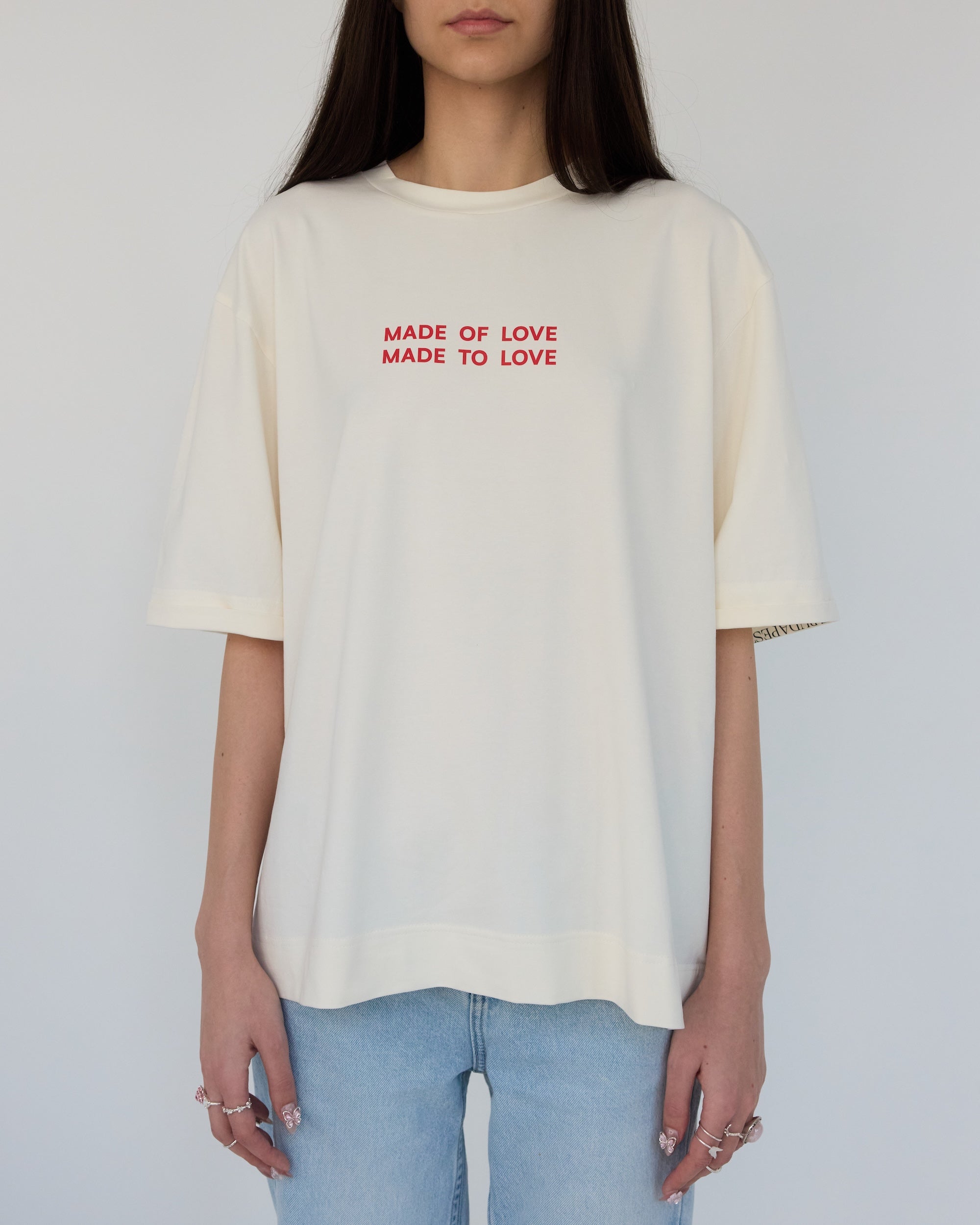 NUBU x FASHION STREET limited LOVE tee